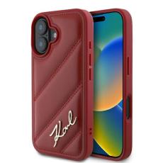 KARL LAGERFELD - Karl Lagerfeld Mobilskal till iPhone 16 MagSafe Quilted Signature