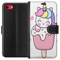 iSecrets - Plånboksfodral till Apple iPhone 7 med Glad enhörning