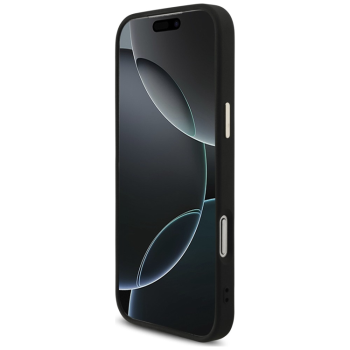 Guess - Guess Mobilskal för iPhone 18 Pro/17 Pro med Rem Metal Trims Logo