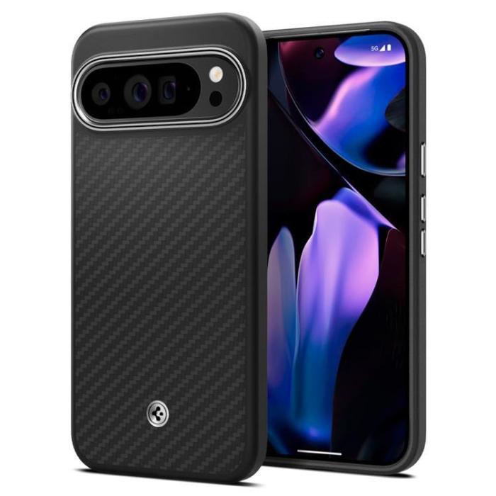 Spigen - Spigen Google Pixel 9 Pro XL Mobilskal ENZO Aramid - Svart