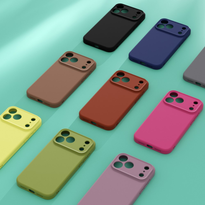 YCADEN - YCADEN iPhone 17 Pro Max Mobilskal Precise Cutouts - Moln Blå
