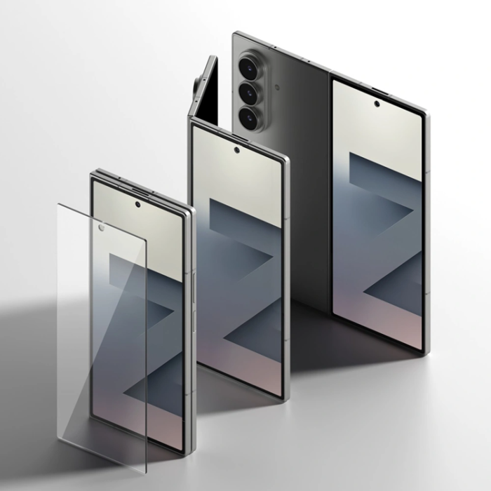 Ringke - [2-Pack] Ringke Galaxy Z Fold 7 Härdat Glas Skärmskydd - Clear