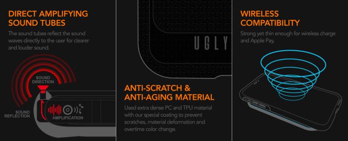 Ugly Rubber - Ugly Rubber Skal iPhone 14 Rosa Skyddande Stilrent