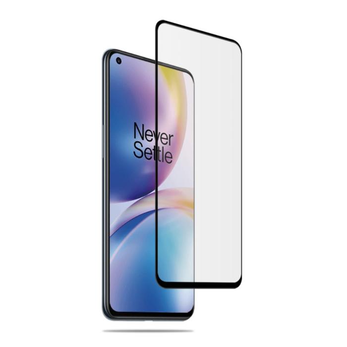 Mocolo - MOCOLO Härdat Glas Skärmskydd Oneplus Nord 2 5G - Svart