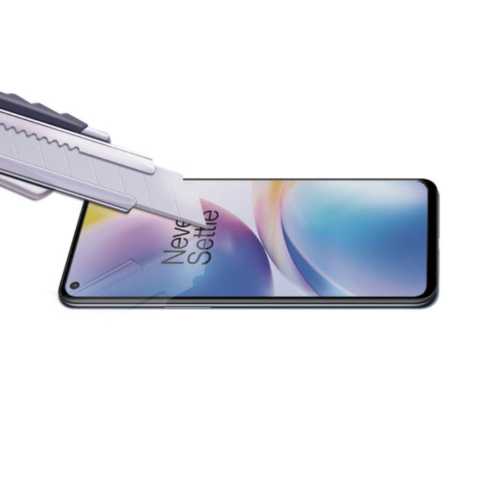 Mocolo - MOCOLO Härdat Glas Skärmskydd Oneplus Nord 2 5G - Svart