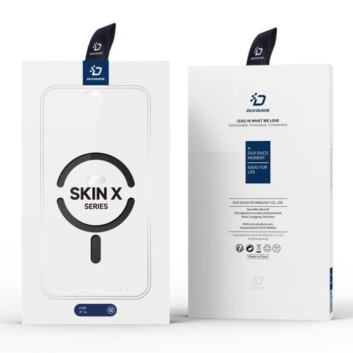 Dux Ducis - Dux Ducis iPhone 14 Plus Plånboksfodral Magsafe Skin X Pro - Svart