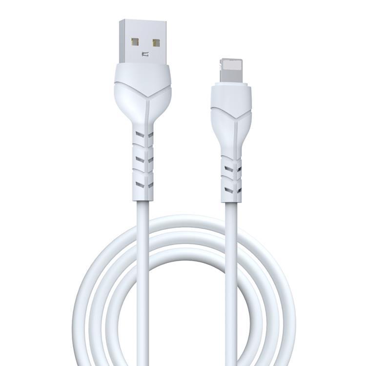 Devia USB Till Lightning Kabel 1m 2.1A Kintone EC143 - Vit | 3541 | AlltMobil