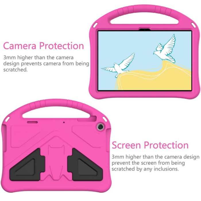 OEM - Lenovo Tab M10 (Gen 3) 10.1 Skal EVA Rugged Kickstand - Rosa