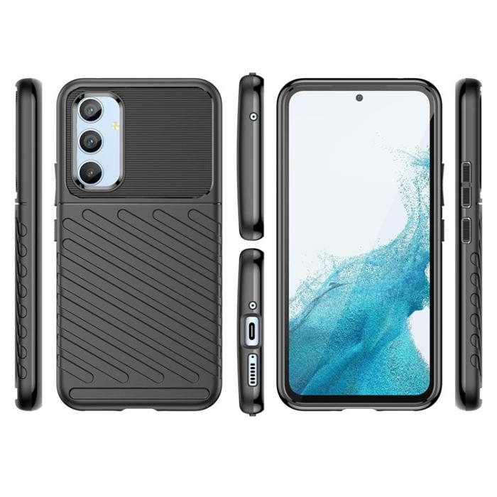 OEM - Galaxy A54 5G Skal Thunder Silicone Armor - Blå