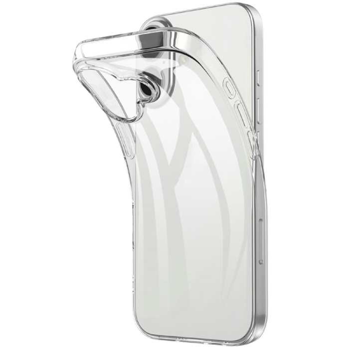 A-One Brand - iPhone 17 Mobilskal TPU med Härdat Glas - Clear