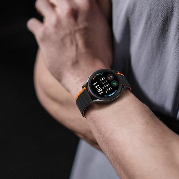 Dux Ducis - Dux Ducis Galaxy Watch 3 (45mm) Armband LD Version - Orange