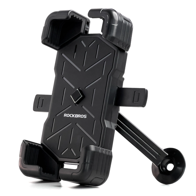 Rockbros styret telefonhållare - Svart | 264 | AlltMobil