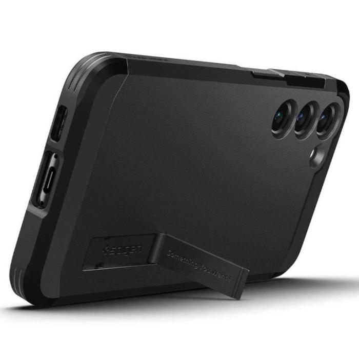 Spigen - Spigen Galaxy S23 Skal Tough Armor - Svart