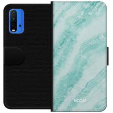 iSecrets - Pl&aring;nboksfodral till Xiaomi Redmi Note 9 4G med Mint Marble