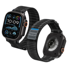 Spigen - Spigen Apple Watch (44/45/46/49 mm) Armband WBF0 - Svart