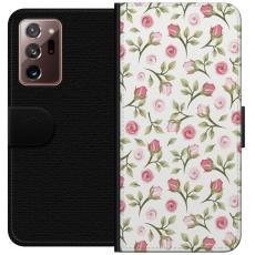 Gustaf - Pl&aring;nboksfodral till Samsung Galaxy Note20 Ultra med Blommigt