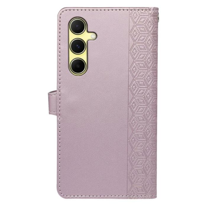 OEM - Samsung Galaxy A57 Fodral PU Läder 9 Kortfack - Roséguld