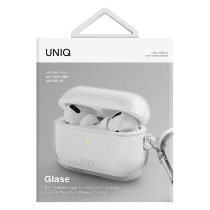 UTGATT5 - UNIQ AirPods Pro 2 Skal Glase - Glossy Clear
