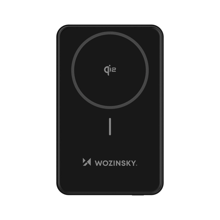 Wozinsky Qi2 Powerbank 10000 mAh 22.5W 1xUSB-C 1xUSB-A - Svart (Svart) | 505295 | AlltMobil