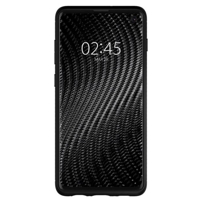 UTGATT - Spigen Galaxy S10 Mobilskal Rugged Armor - Svart