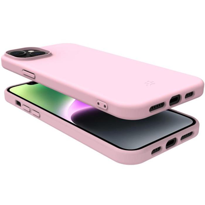 Celly - Celly iPhone 15 Mobilskal Planet Soft TPU - Rosa