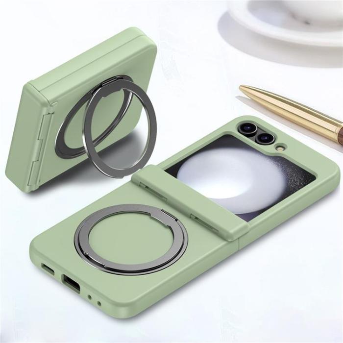 A-One Brand - Galaxy Z Flip 7 Mobilskal Magsafe Spring Hinge - Grön