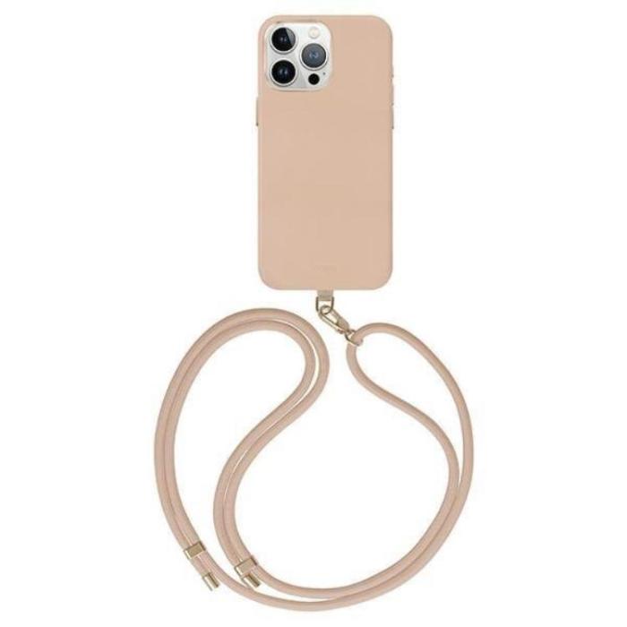 UNIQ - UNIQ iPhone 15 Pro Halsbandsskal Magsafe Coehl Muse - Nude