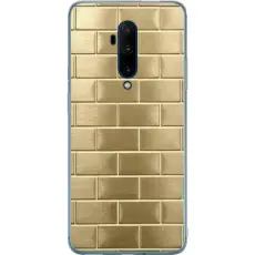 Gustaf - Mobilskal till OnePlus 7T Pro med Gyllene Murstenar