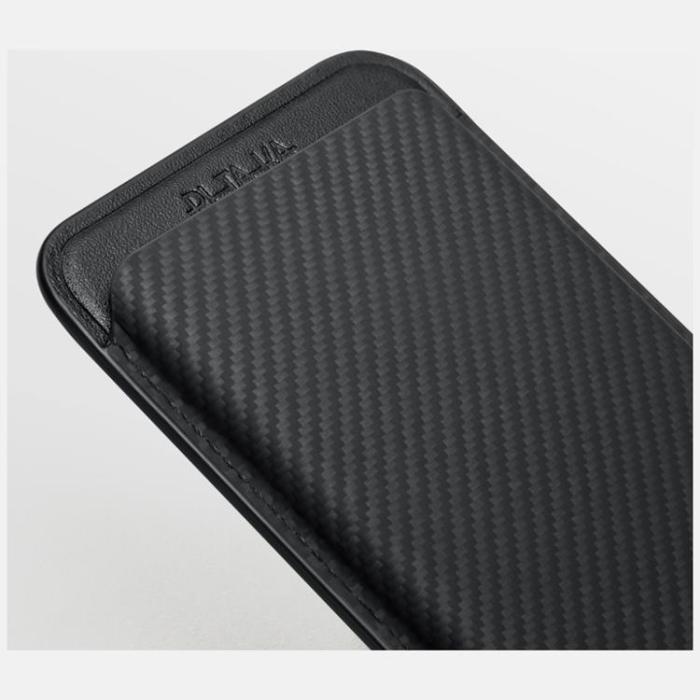 PITAKA - PITAKA MagSafe Korthållare Woven Plånbok - Svart Grå