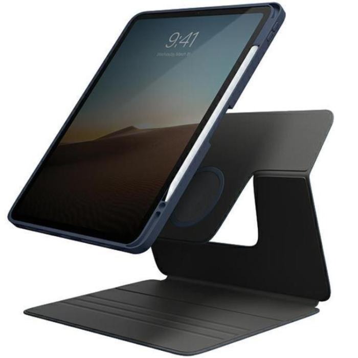 UNIQ - Uniq iPad Pro 11 (2022/2021) Fodral Rovus Magnetic - Marinblå