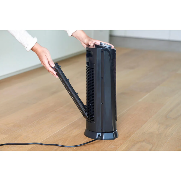 Black & Decker - Black & Decker Keramisk Tornvärmare 2000W - Svart