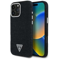 Guess - Guess iPhone 16 Pro Max Mobilskal MagSafe Denim Triangle
