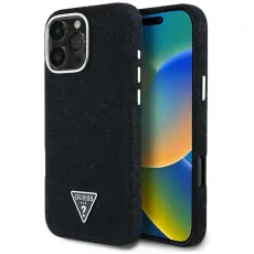 Guess - Guess iPhone 16 Pro Max Mobilskal MagSafe Denim Triangle