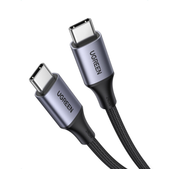 Ugreen - Ugreen USB-C till USB-C kabel 1m - Grå