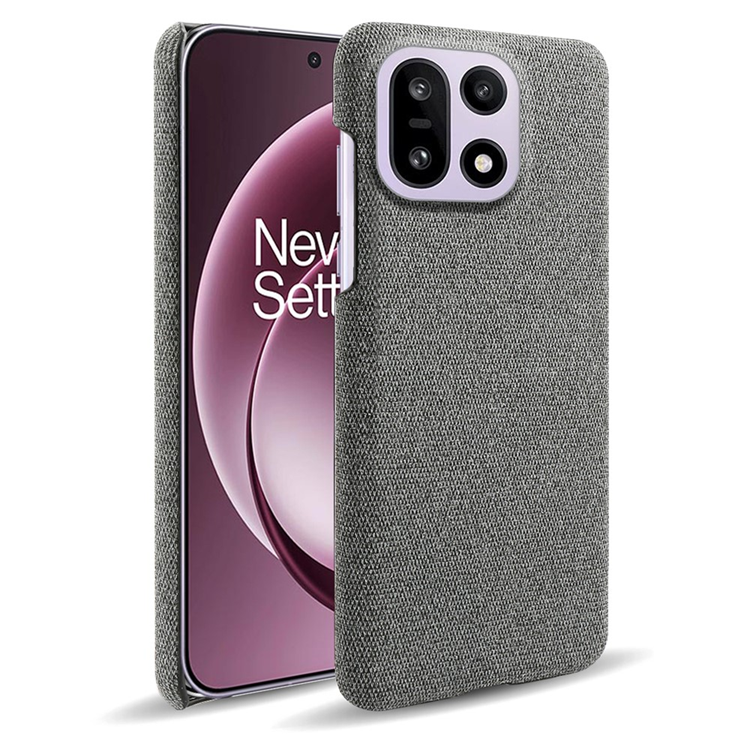 OnePlus 15 5G Mobilskal Cloth Texture Anti-Scratch - Grå (Grå) | 2353 | AlltMobil