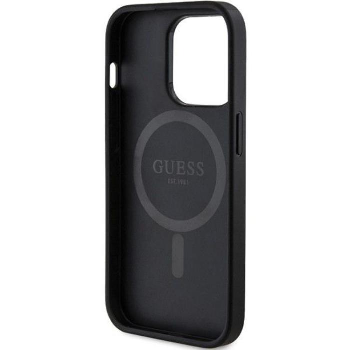 UTGATT - Guess iPhone 15 Pro Mobilskal Magsafe Classic Logo