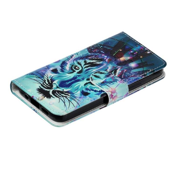 OEM - iPhone 14 Plus Plånboksfodral Folio Flip - Wolf