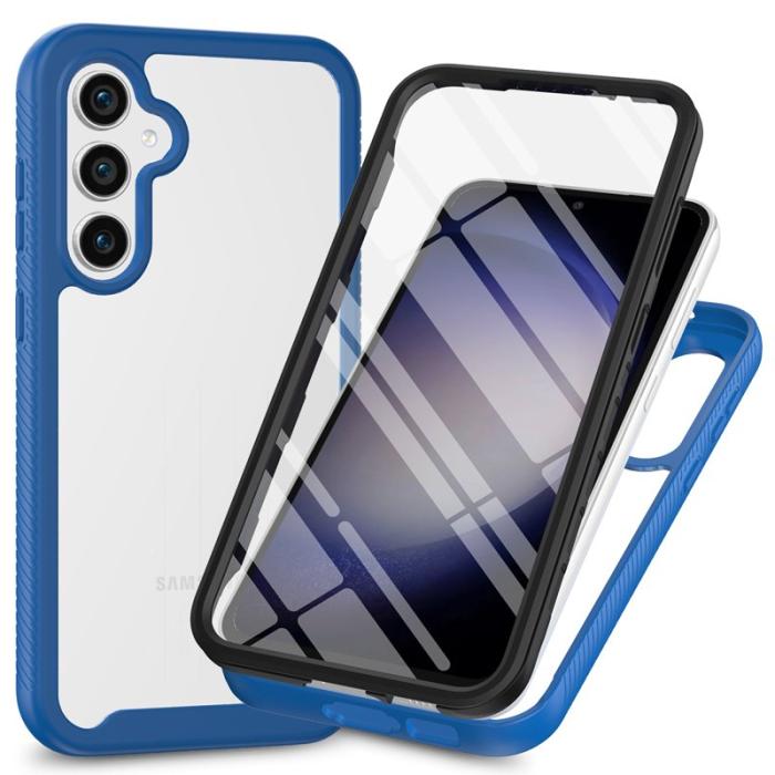 OEM - Mobilskal för Samsung Galaxy S26 Plus Transparent PC + TPU - Blå