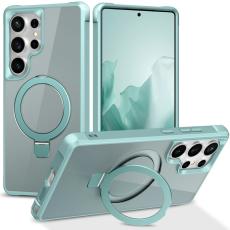 OEM - Mobilskal f&ouml;r Samsung Galaxy S26 Ultra Magnetiskt Ringh&aring;llare TPU + PC - Sj&ouml;bl&aring;