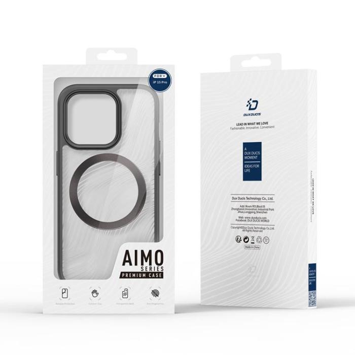 Dux Ducis - Dux Ducis iPhone 15 Pro Max Mobilskal Magsafe Aimo - Svart