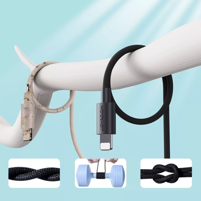 Joyroom - Joyroom USB-C till Lightning kabel 2m 20W - Rosa