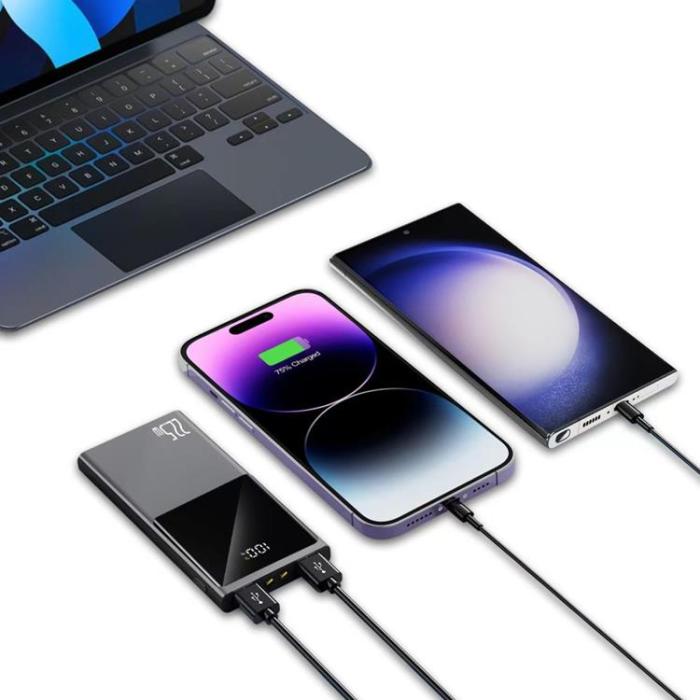 Tech-Protect - Tech-Protect Power Bank 10000 mAh - Grå