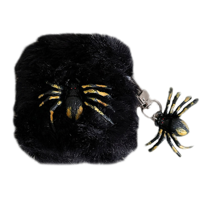 A-One Brand - Airpods 1/2 Skal med Trådlös Laddning Halloween Pompom TPU
