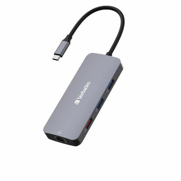 Verbatim 9in1 HUBB USB-C Multiport Adapter med Ethernet 32152 | 311 | AlltMobil