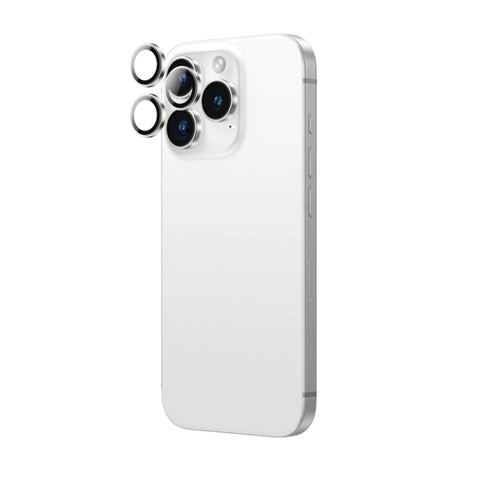 AmazingThing - AmazingThing iPhone 16 Pro/16 Pro Max Härdat Glas Kameralinsskydd