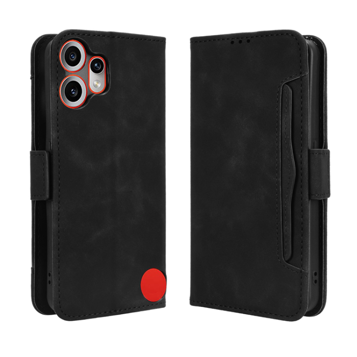 A-One Brand - Nothing CMF Phone 2 Pro Plånboksfodral Magnetisk Closure - Svart