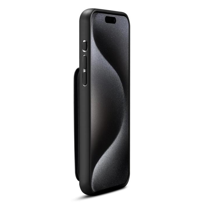 ESEBLE - ESEBLE E3 iPhone 16 Pro Fodral KonstLäder - Vit