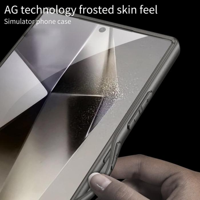 GKK - GKK Samsung Galaxy S24 Ultra Fodral Skin-Touch - Blå