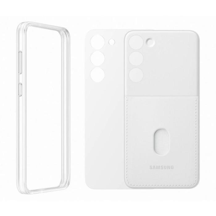 Samsung - Samsung Galaxy S23 Plus Skal Frame Cover - Vit