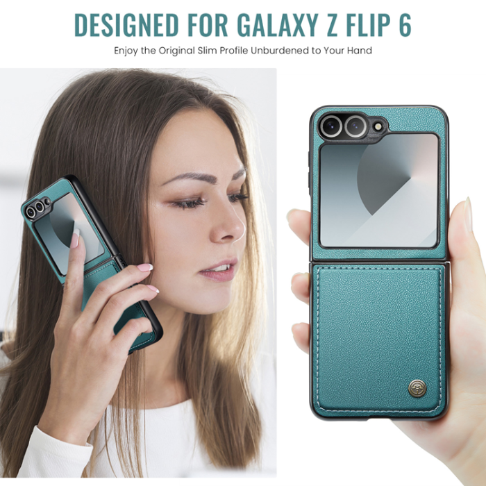 Caseme - CASEME Mobilskal till Galaxy Z Flip 7 FE RFID-Skydd Glossy 023
